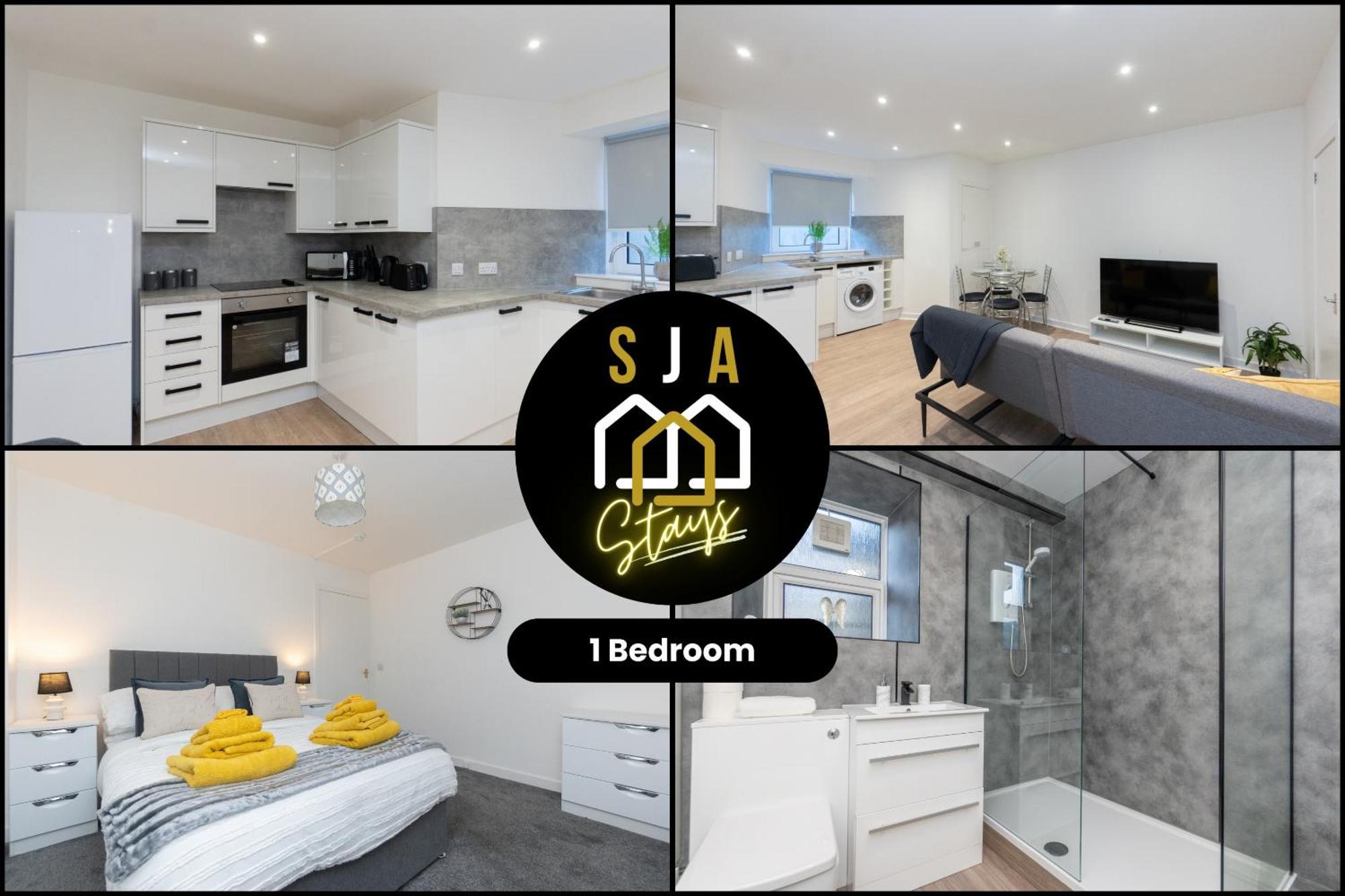 Central City Stay - Sja Stays - 1 Bed Apartment Aberdeen Esterno foto